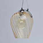 Подвесной светильник со стеклянном плафоном в форме бокала Kaleido варинант исполнения - 6 | Loft Concept в Санкт-петербурге