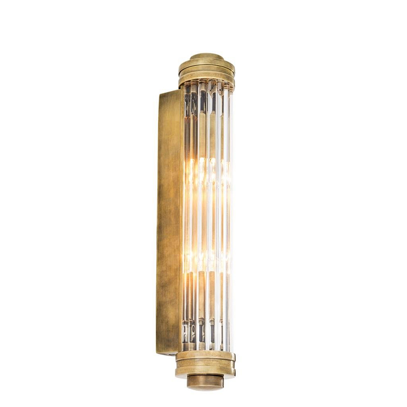 Бра Wall Lamp Gascogne S Brass Латунь Прозрачное Стекло в Санкт-петербурге | Loft Concept 