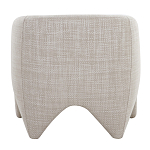 Дизайнерское кресло мягкое в белой обивке White Canvas варинант исполнения - 3 | Loft Concept в Санкт-петербурге