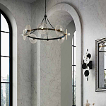 Бра светодиодное из черно-белых дисков Contrast Sample варинант исполнения - 6 | Loft Concept в Санкт-петербурге