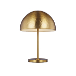 Настольная лампа с полусферическим абажуром золотого цвета Generation Lighting варинант исполнения - 4 | Loft Concept в Санкт-петербурге