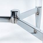 Приставной столик со стеклянной столешницей Deimos варинант исполнения - 4 | Loft Concept в Санкт-петербурге