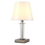 Настольная лампа с белым тканевым абажуром в форме конуса Laurent варинант исполнения - 2 | Loft Concept в Санкт-петербурге