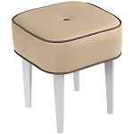 Квадратный мягкий пуф на белых ножках Winton Pouf Square варинант исполнения - 19 | Loft Concept в Санкт-петербурге