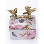 Фарфоровая шкатулка Bird talks варинант исполнения - 2 | Loft Concept в Санкт-петербурге