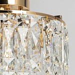 Потолочный светильник круглый с прозрачными подвесками Lunet варинант исполнения - 3 | Loft Concept в Санкт-петербурге