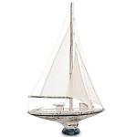 Деревянная статуэтка в виде парусника Sailboat Statuette варинант исполнения - 1 | Loft Concept в Санкт-петербурге