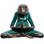 Статуэтка из бронзы в виде лягушки Animals Bronze варинант исполнения - 3 | Loft Concept в Санкт-петербурге