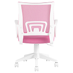 Офисное кресло с основанием из белого пластика Desk chairs Pink варинант исполнения - 4 | Loft Concept в Санкт-петербурге