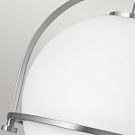 Потолочный светильник с плафоном в форме белого матового шара Hinkley варинант исполнения - 11 | Loft Concept в Санкт-петербурге