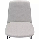 Стул мягкий светло-серый Chair Gray Runners варинант исполнения - 5 | Loft Concept в Санкт-петербурге