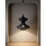 Подвесной вязаный черный светильник «Моника» варинант исполнения - 5 | Loft Concept в Санкт-петербурге