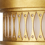 Потолочный светильник с фактурным золотым каркасом Exceptional Classic Design варинант исполнения - 2 | Loft Concept в Санкт-петербурге