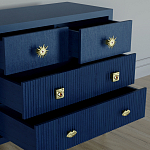 Бельевой Комод с 4 ящиками Elsa Dreams Blue варинант исполнения - 3 | Loft Concept в Санкт-петербурге