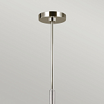 Люстра с 6-ю лампами на тонких изогнутых рожках в современном стиле Feiss варинант исполнения - 9 | Loft Concept в Санкт-петербурге