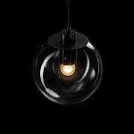 Подвесной светильник Selene Glass Ball Ceiling Lights Black  40 cm варинант исполнения - 2 | Loft Concept в Санкт-петербурге