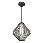 Подвесной светильник с плетеным металлическим каркасом Metal Interweaving варинант исполнения - 1 | Loft Concept в Санкт-петербурге