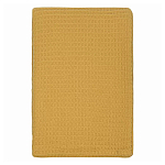 Плед из шерсти цвета охры с бахарамой Waffle Comfort варинант исполнения - 1 | Loft Concept в Санкт-петербурге