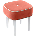 Квадратный мягкий пуф на белых ножках Winton Pouf Square варинант исполнения - 15 | Loft Concept в Санкт-петербурге