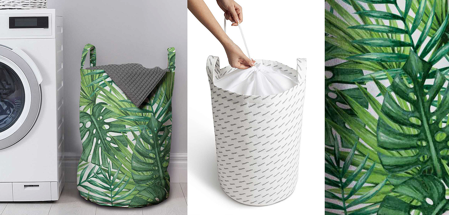Корзина Tropical Leaves Basket Корзина Tropical Leaves Basket - Loft-Concept в Санкт-петербурге