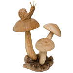 Статуэтка из дерева улитка Animals of the World варинант исполнения - 1 | Loft Concept в Санкт-петербурге