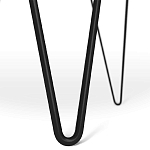 Стол журнальный с круглой столешницей из стекла Gold and Black Marble варинант исполнения - 6 | Loft Concept в Санкт-петербурге