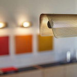 Бра с плафоном из перфорированного металла Elledge Wall Lamp варинант исполнения - 8 | Loft Concept в Санкт-петербурге