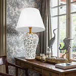 Настольная лампа с цветочной росписью Lamp Flower Painting варинант исполнения - 5 | Loft Concept в Санкт-петербурге