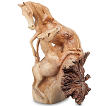 Статуэтка из дерева лошади Animals of the World 25 варинант исполнения - 1 | Loft Concept в Санкт-петербурге