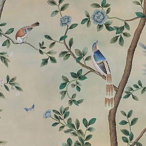 Обои ручная роспись Nordic Garden Summer Haze Edo