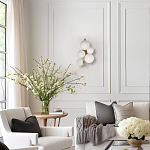 Бра с золотым основанием и 5-ю белыми шарообразными плафонами Bubble варинант исполнения - 4 | Loft Concept в Санкт-петербурге