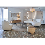 ТВ-тумба из массива тика Busto TV Stand варинант исполнения - 8 | Loft Concept в Санкт-петербурге