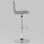 Барный стул с сиденьем серого цвета Honory варинант исполнения - 2 | Loft Concept в Санкт-петербурге