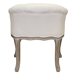 Кресло низкое в стиле прованс Бежевый Лен Louis French Armchair  варинант исполнения - 2 | Loft Concept в Санкт-петербурге