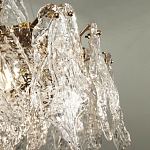Люстра с декором из текстурированного стекла Textured Glass Chandelier 8 варинант исполнения - 5 | Loft Concept в Санкт-петербурге