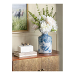 Ваза с мотивами цветущего сада с попугаями Vase Inspired by Nature варинант исполнения - 4 | Loft Concept в Санкт-петербурге