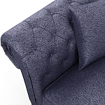 Мебельная ткань Шенилл синий цвет 138 см T4-33 варинант исполнения - 7 | Loft Concept в Санкт-петербурге