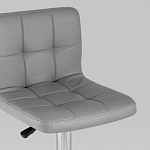 Барный стул с сиденьем серого цвета Honory варинант исполнения - 7 | Loft Concept в Санкт-петербурге