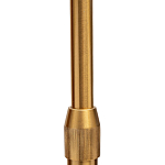 Торшер с мраморным столиком и золотым плафоном Ezio Floor Lamp варинант исполнения - 3 | Loft Concept в Санкт-петербурге