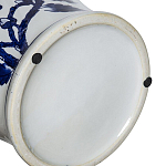 Ваза с крышкой и синим цветочным узором Blue & White Ornament  варинант исполнения - 4 | Loft Concept в Санкт-петербурге
