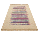 Ковер с геометрическим узором из комбинированного состава Full rhythm варинант исполнения - 3 | Loft Concept в Санкт-петербурге