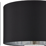 Настольная лампа с белым фактурным корпусом и черным абажуром Twisted варинант исполнения - 3 | Loft Concept в Санкт-петербурге