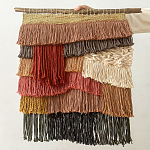 Текстильное Панно с бахромой варинант исполнения - 2 | Loft Concept в Санкт-петербурге