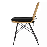 Стул с ротанговым плетением Wicker Stool без подлокотников варинант исполнения - 2 | Loft Concept в Санкт-петербурге