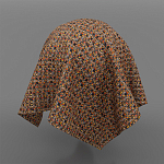 Мебельная ткань Шенилл терракотовый цвет 142 см T4-58 варинант исполнения - 10 | Loft Concept в Санкт-петербурге