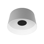 Потолочный светильник с цилиндрическим серым металлическим абажуром 25 Urban Dome варинант исполнения - 1 | Loft Concept в Санкт-петербурге