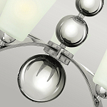 Люстра с матовыми конусными плафонами и декоративными элементами в форме шаров Hinkley варинант исполнения - 16 | Loft Concept в Санкт-петербурге