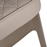 Стул барный светло-серый из экокожи Spectacular High Bar Stool варинант исполнения - 5 | Loft Concept в Санкт-петербурге