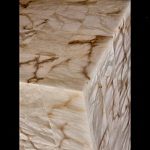 Торшер прямоугольный из натурального камня Calcite Geometry варинант исполнения - 10 | Loft Concept в Санкт-петербурге