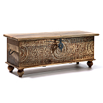 Сундук из массива манго Натуральный цвет варинант исполнения - 2 | Loft Concept в Санкт-петербурге